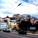 ポルトガルのコインブラの街